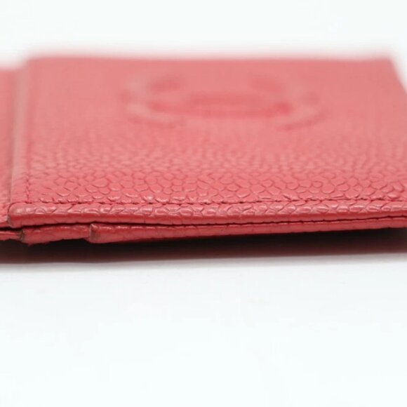 Chanel Caviar Timeless CC Card Holder Red - Picture 7 of 14